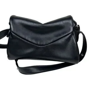 Prada Bags Prada Nappa Leather Signaux Padded Puffy Black Bag
